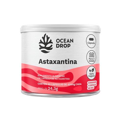 Astaxantina 60cps 405mg Ocean Drop