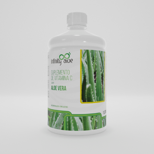 Suco de Babosa Sabor Aloe Vera 1l Infinity Aloe