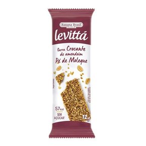 Barra de Amendoim Pé de Moleque 12g Levittá