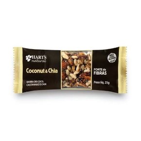 Barra de Sementes de Coconut e Chia 25g Harts Batural