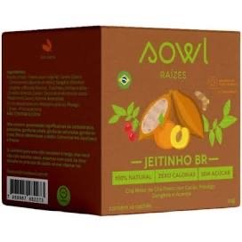 Chá Jeitinho Br Estimulante, Desintoxicante e Rico em Vitamina C 10 Sachês Sowl