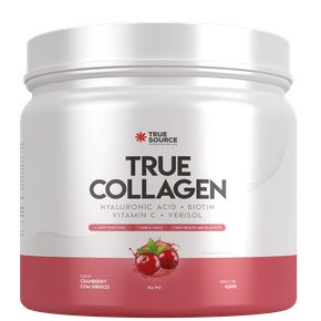 Colageno Hidrolisado Cranberry e Hibisco 420g True Source