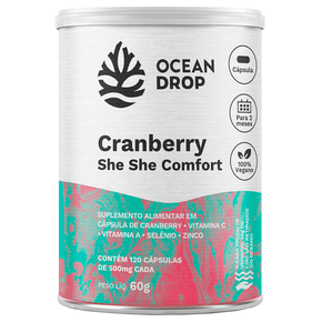 Cranberry She Confort 120cps 500mg Ocean Drop