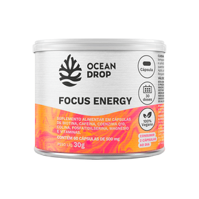 Focus Energy 60cps 500mg Ocean Drop