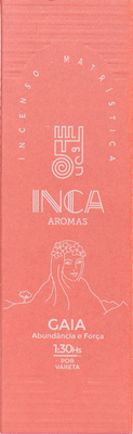 Incenso de Gaia 4 Varetas Inca