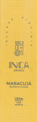 Incenso de Maracujá 4 Varetas Inca