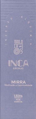 Incenso de Mirra 4 Varetas Inca