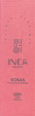 Incenso de Rosas 4 Varetas Inca