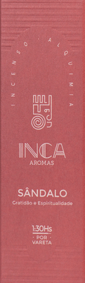 Incenso de Sândalo 4 Varetas Inca