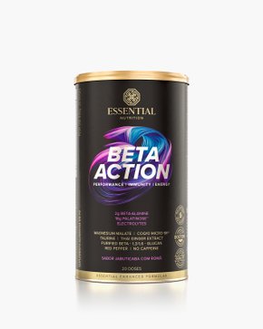 Pre Treino Beta Action Sabor Jabuticaba e Romã 630g Essential