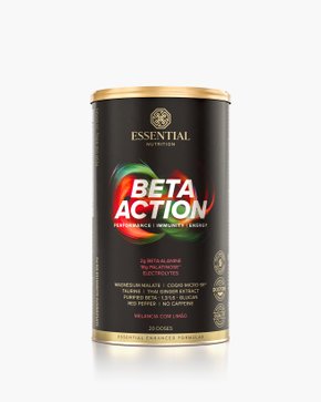 Pre Treino Beta Action Sabor Melancia e Limão 630g Essential
