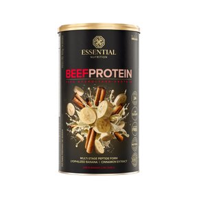 Proteína da Carne Beef Protein Sabor Banana com Canela 420g Essential