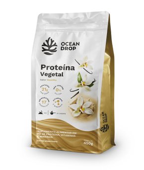 Proteina Vegetal de Baunilha 450g Ocean Drop