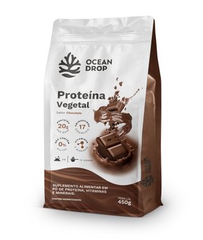 Proteína Vegetal de Chocolate 450g Ocean Drop