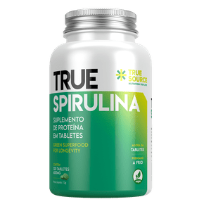 Spirulina 120 Tabletes 600mg True Source