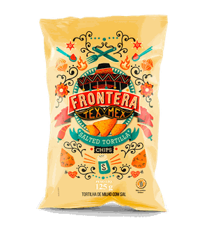 Tortilla Chips de Milho Salgada 125g Frontera