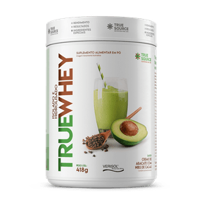 Whey Hidro e Isolado Abacate 418g True Source