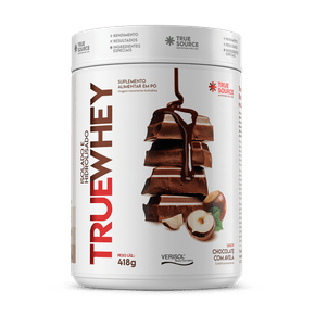 Whey Hidro e Isolado Chocolate e Avelã 418g True Source